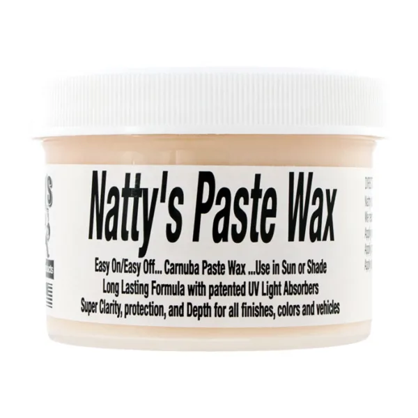 Poorboy's World Natty's Paste Wax White 235ml - wosk z carnaubą