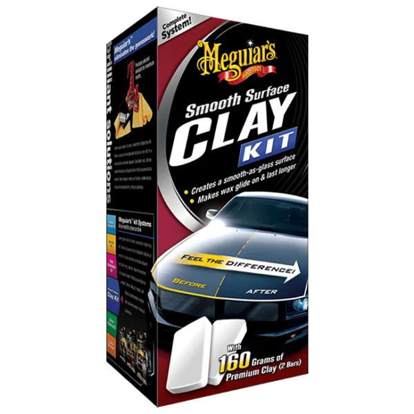 Meguiar's Smooth Surface Clay Kit - zestaw do czyszczenia i pielęgnacji lakieru