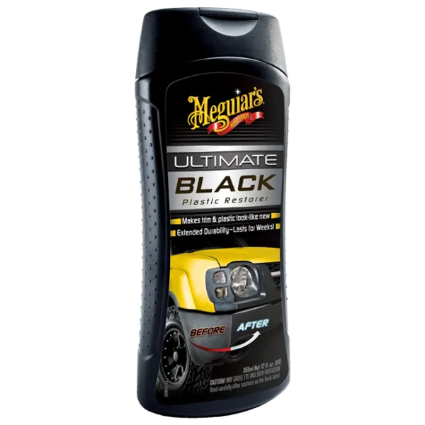 Meguiar's Ultimate Black Plastic Restorer 355ml - środek do pielęgnacji plastików zewnętrznych