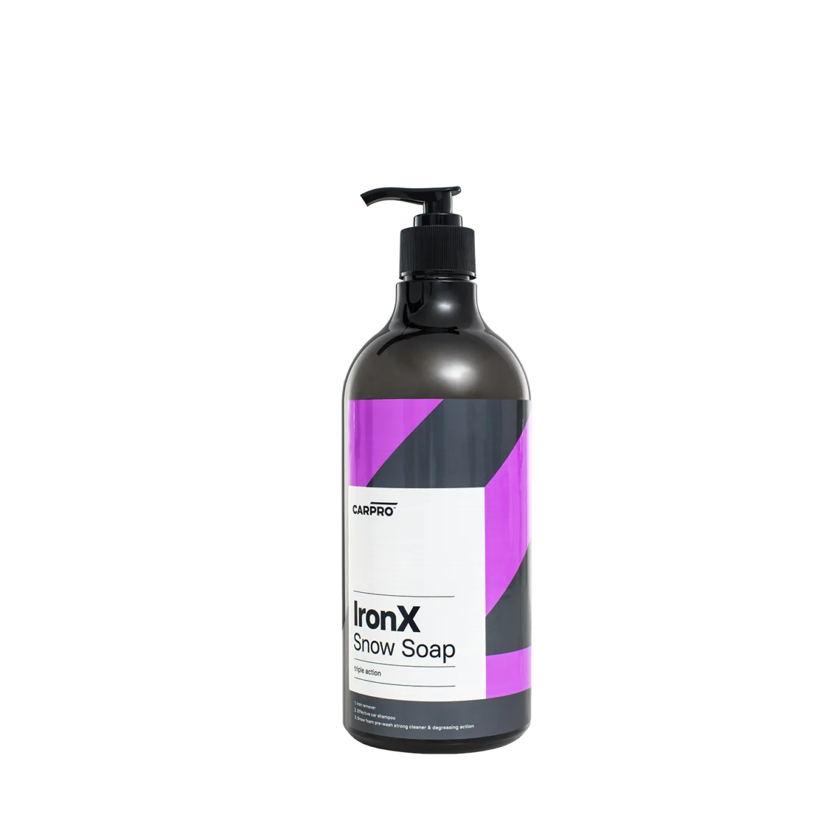 CarPro IronX Snow Soap 1L - aktywna piana deironizująca