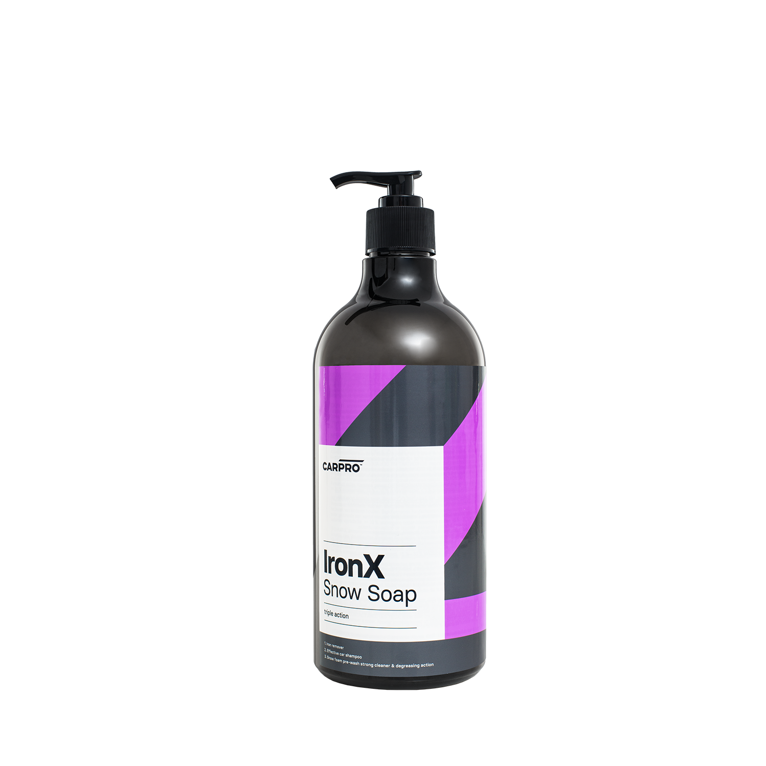 CarPro IronX Snow Soap 1L - aktywna piana deironizująca