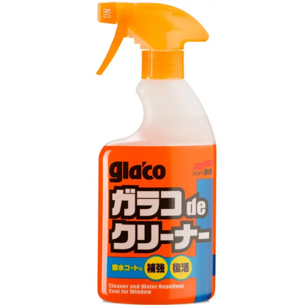 Soft99 Glaco De Cleaner - płyn do czyszczenia szyb 400ml