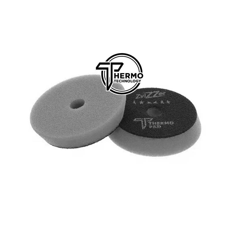 ZviZZer Thermo Pad Grey 80mm - gąbka polerska mocno tnąca