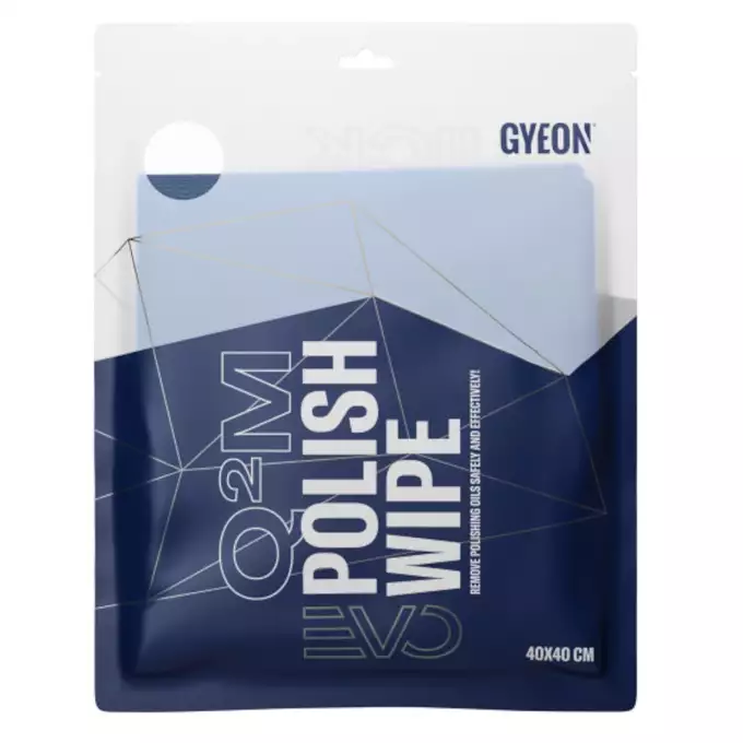 Gyeon Q2M PolishWipe EVO 40x40 - bezpiecznie i skutecznie usuwa pozostałości past polerskich