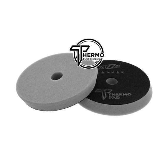 ZviZZer Thermo Pad Grey 125mm - gąbka polerska mocno tnąca