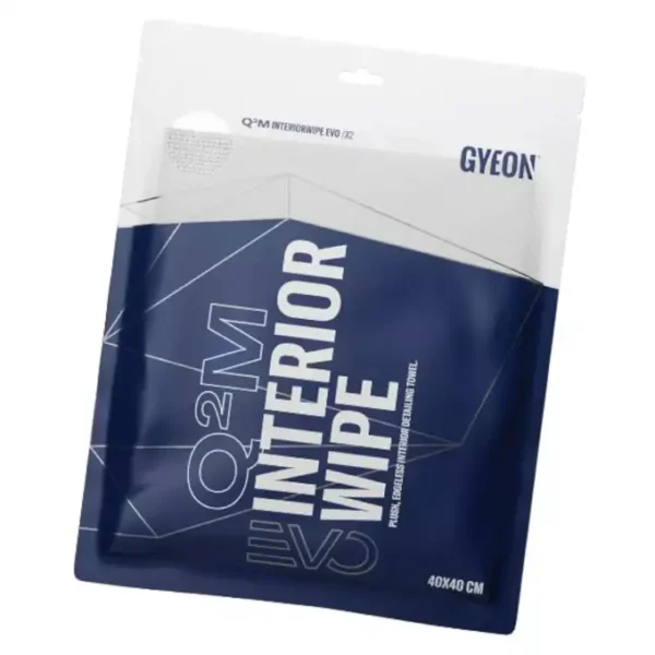 Gyeon Q2M InteriorWipe EVO 40x40 2-pak - bezkrawędziowa mikrofibra do wnętrza