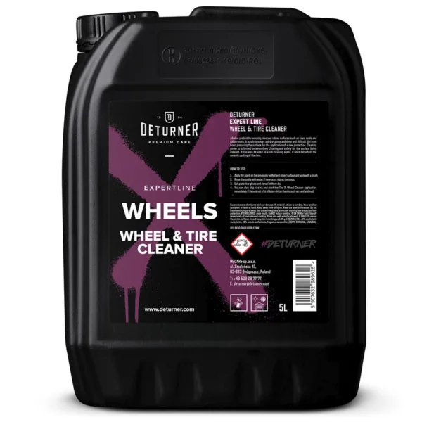 Deturner Wheels and Tire Cleaner 5L - produkt do czyszczenia felg i opon