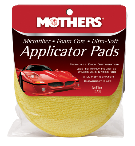 Mothers Microfiber Applicator Pads 2 szt. - aplikator z mikrofibry do wosków