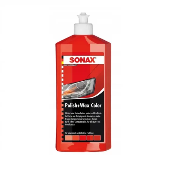 Sonax Wosk koloryzujący czerwony 250ml