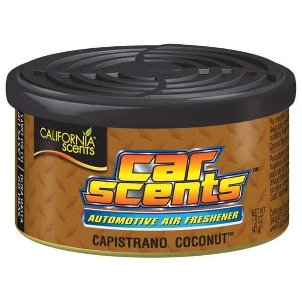 California Scents Capistrano Coconut - puszka zapachowa do auta kokos 42g