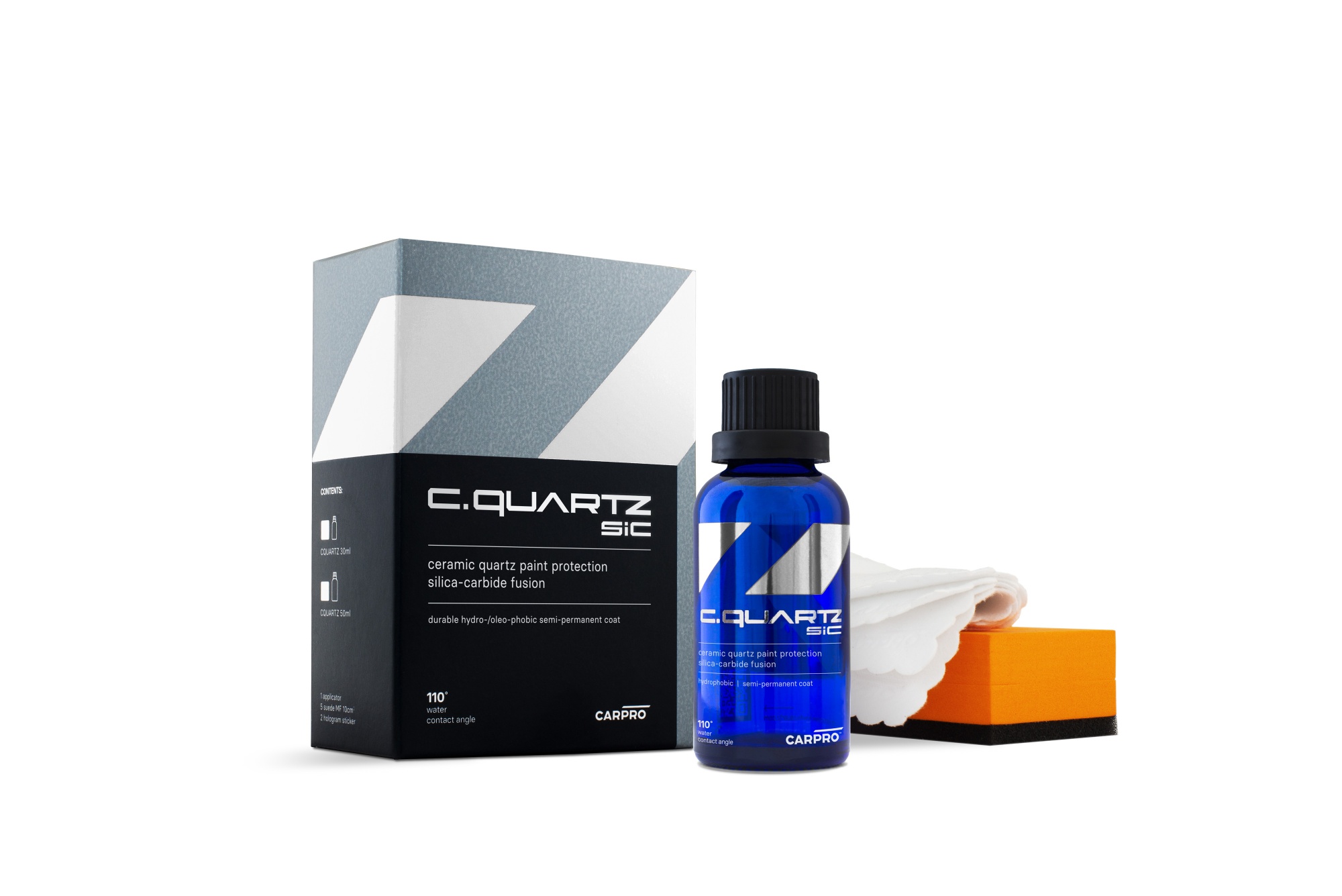 CarPro C.Quartz SiC Kit 50ml - powłoka ceramiczna