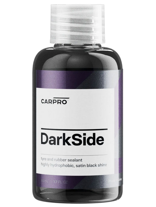 CarPro DarkSide 50ml - satynowy dressing do opon i gumy