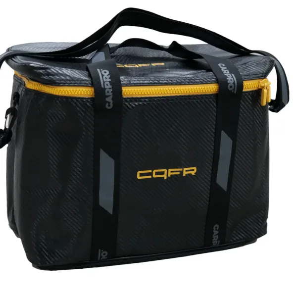 CarPro Maintenance Bag CQFR Gold - torba termiczna detailingowa z zestawem kosmetyków