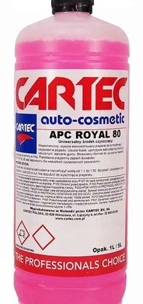 Cartec APC Royal 80 1L - uniwersalny środek czyszczący