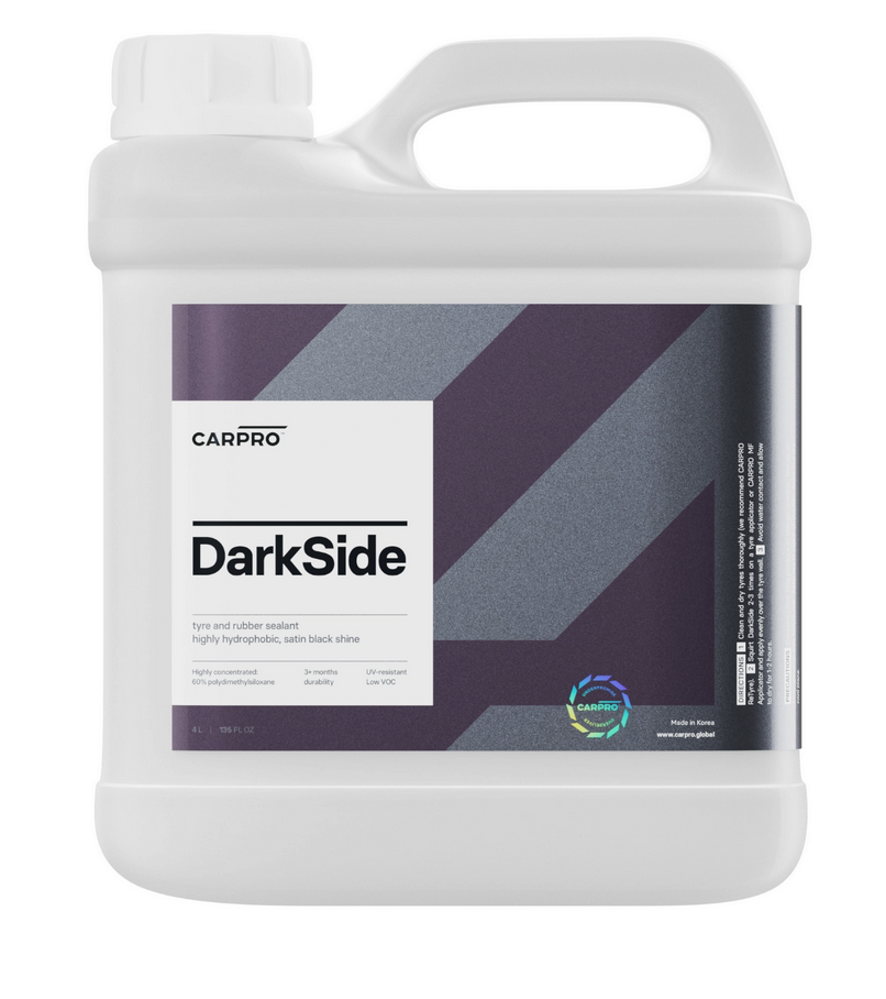 CarPro DarkSide 4L  - satynowy dressing do opon i gumy