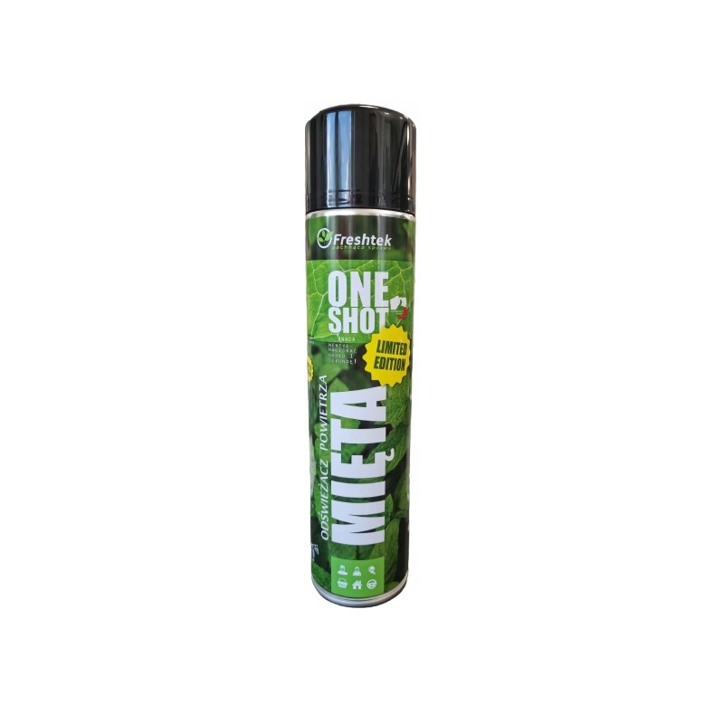 Freshtek One Shot Mięta 600ml - odświeżacz powietrza