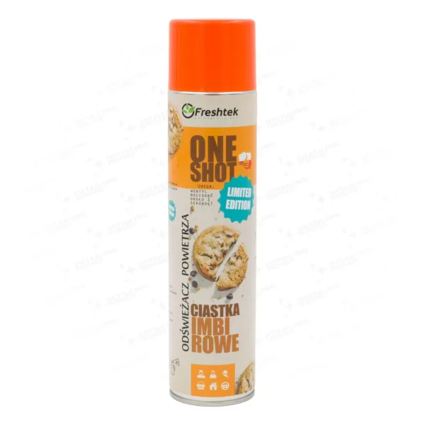 Freshtek One Shot Ciastka Imbirowe 600ml - odświeżacz powietrza