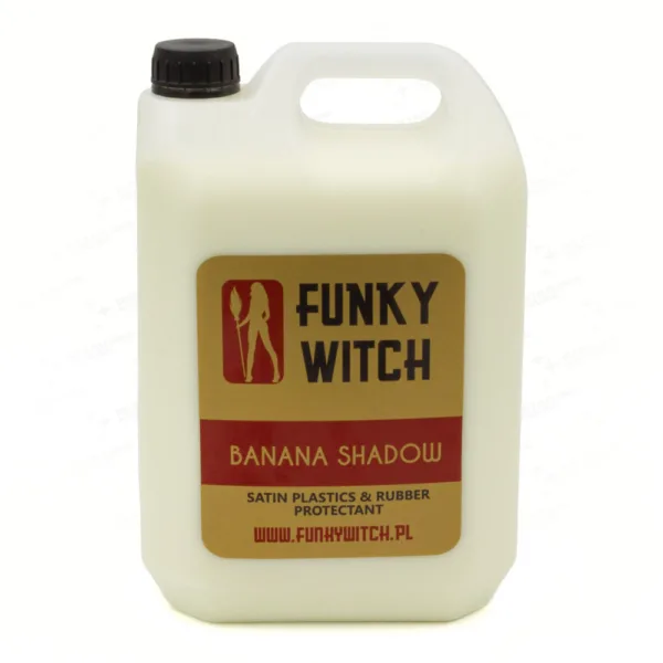 Funky Witch Banana Shadow Satin Dressing 5L - ochrona gumy i plastików wewnętrznych