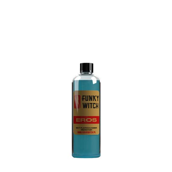 FUNKY WITCH Eros Matt Dressing 215ml - Środek do ochrony plastików i elementów gumowych