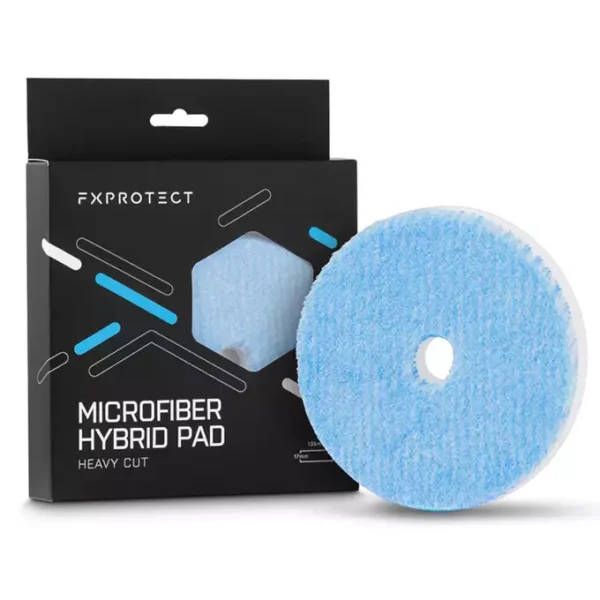 FX Protect Microfiber Hybrid Pad Heavy Cut 135mm - mocno tnący hybrydowy pad polerski 135mm