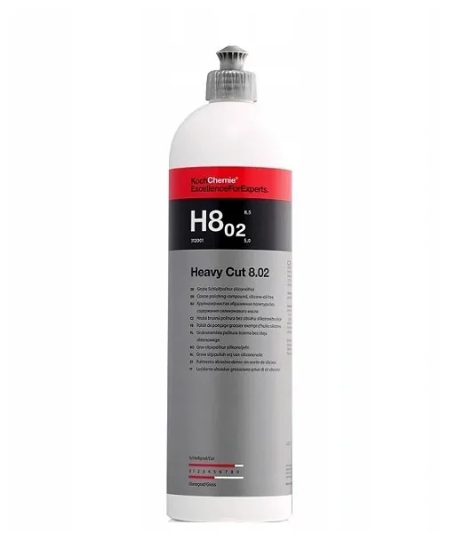 Koch Chemie H8.02 Heavy Cut 1L - mocno tnąca pasta polerska