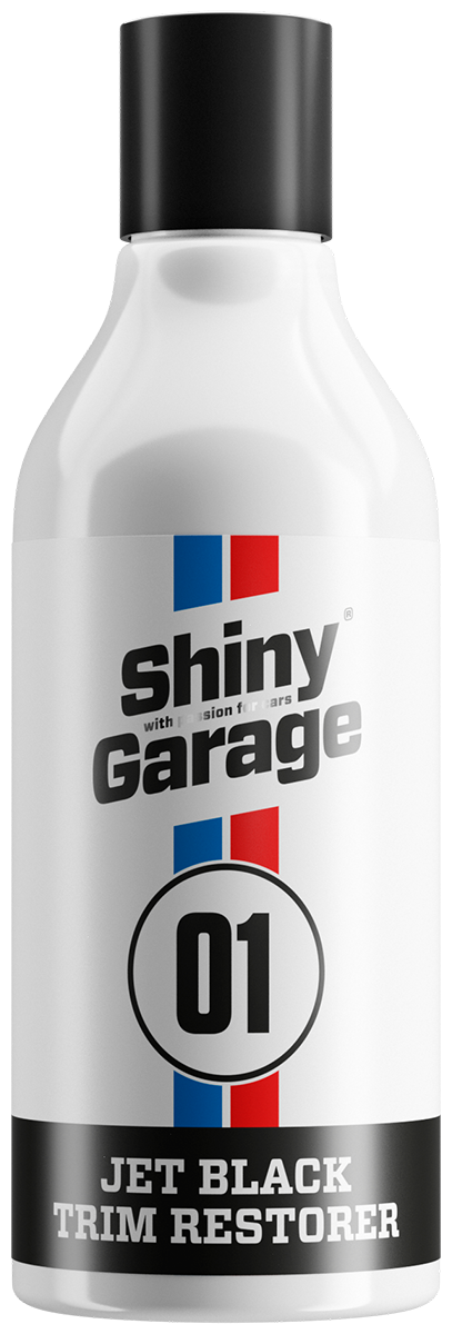 Shiny Garage Jet Black Trim Restorer 500ml -dressing do plastików zewnętrznych