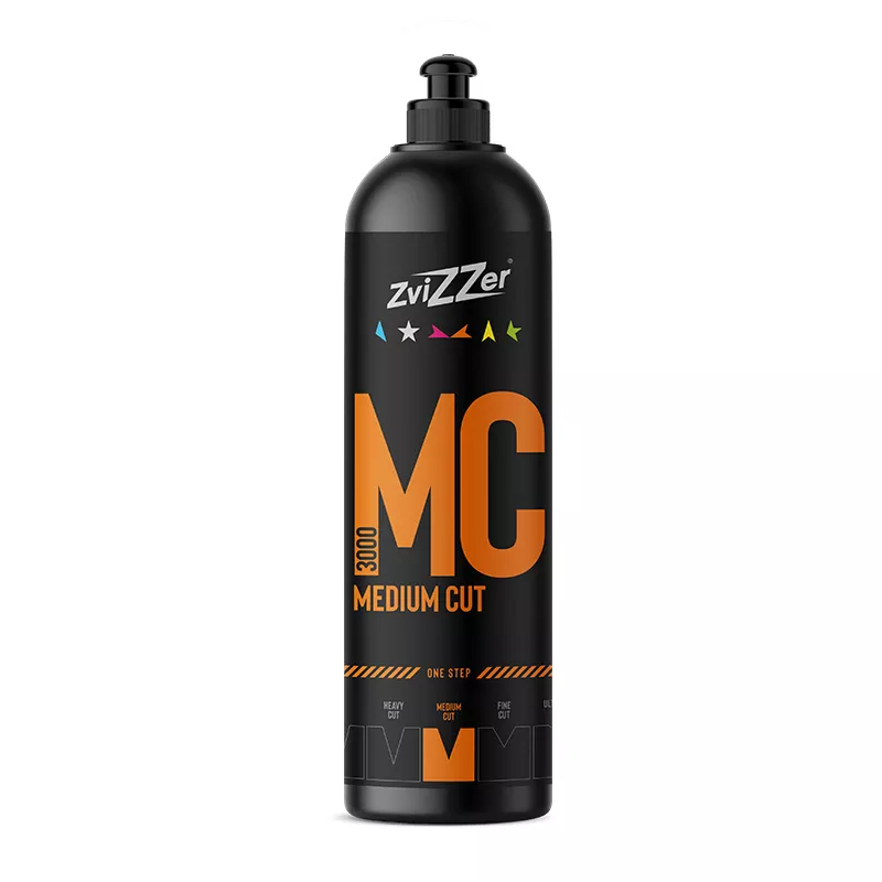 ZviZZer MC3000 Medium Cut Orange 750ml - pasta do jednoetapowej korekty lakieru