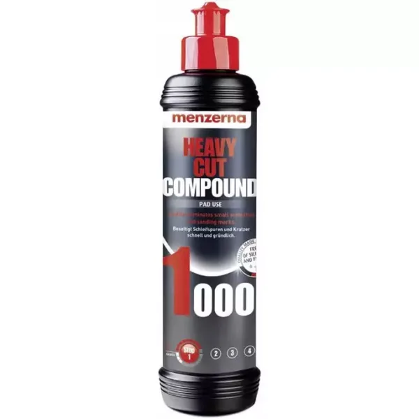 Menzerna Heavy Cut Compound 1000 250ml - mocno ścierna pasta polerska