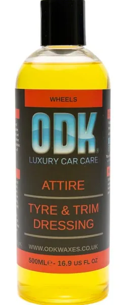 ODK Attire Tyre and Trim Dressing 500ml - produkt do pięlegnacji opon i plastików zewnętrznych