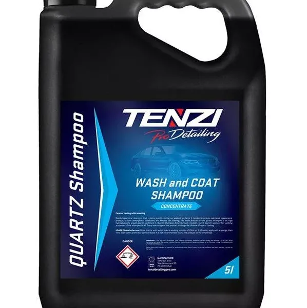 Tenzi ProDetailing Quartz Shampoo 5L - szampon z dodatkiem SiO2