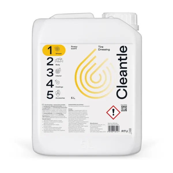 Cleantle Tire Dressing 5L