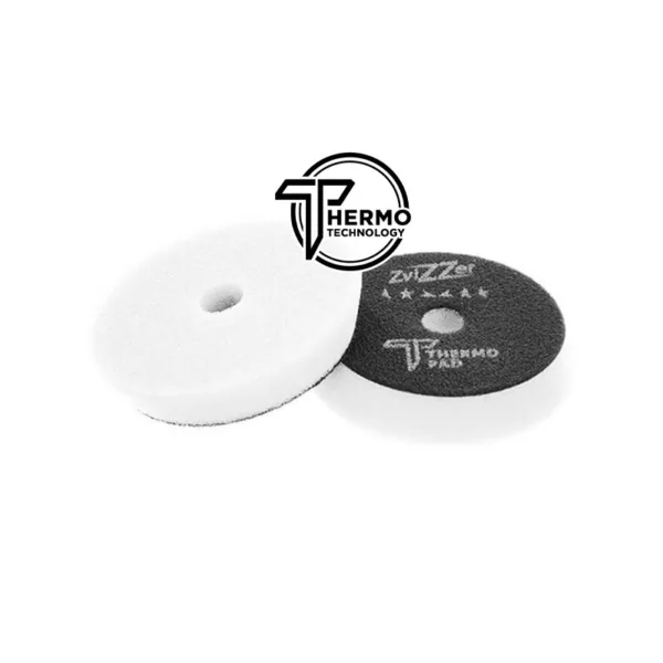 ZviZZer Thermo Pad White 80mm - biała gąbka polerska tnąca