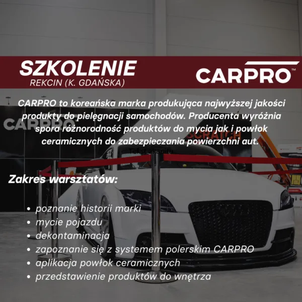 Szkolenie CarPro 2024-10-19