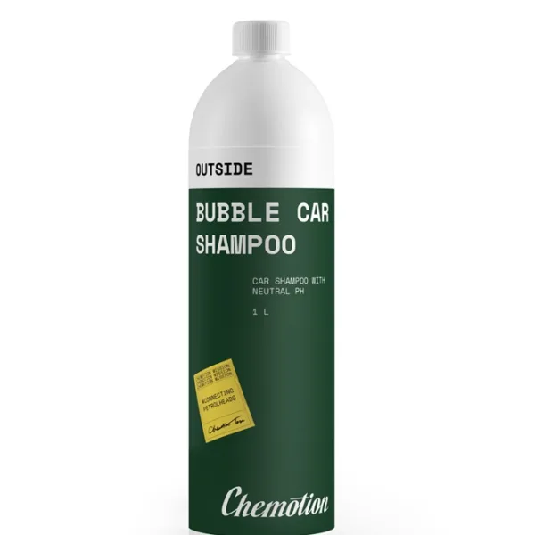 Chemotion Bubble Car Shampoo 1L - neutralny szampon do mycia samochodu