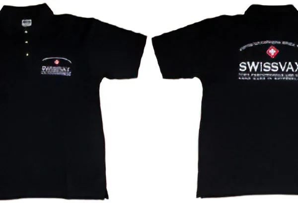 Swissvax Polo Shirt Black S