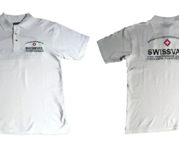 Swissvax Polo Shirt White L