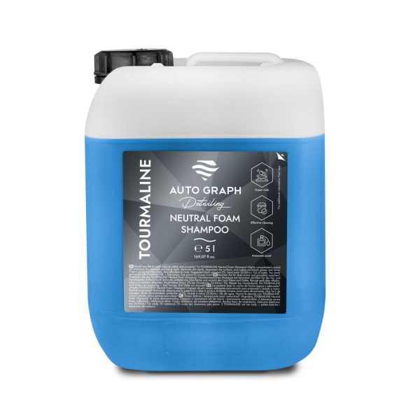 Auto Graph Tourmaline Shampoo Blue 5L - neutralny szampon samochodowy