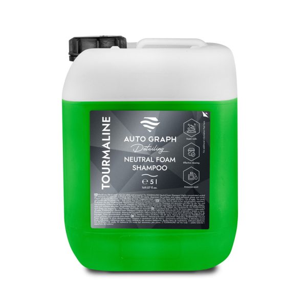 Auto Graph Tourmaline Shampoo Green 5L - neutralny szampon samochodowy