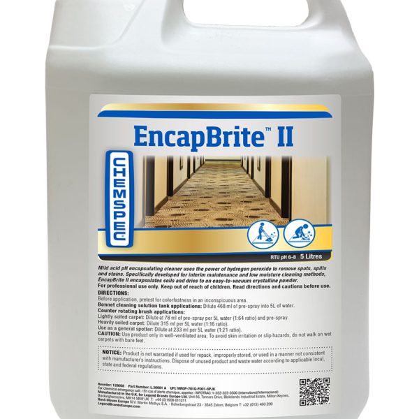 Chemspec Encap Brite II 5L - środek do czyszczenia dywanów