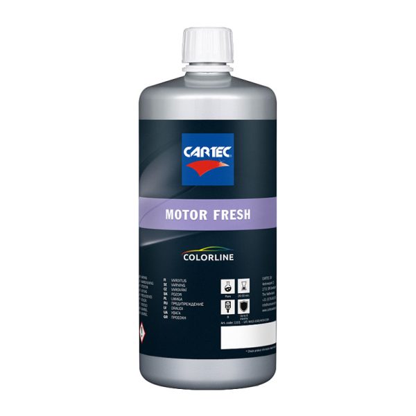 Cartec Motor Fresh 1L - odświeża plastiki i elementy gumowe w komorze silnika