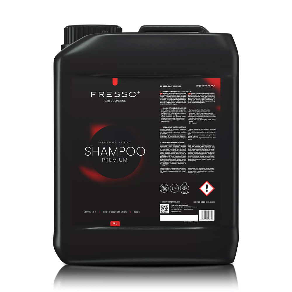 fresso-shampoo-premium-5l_big Fresso Shampoo Premium 5L - szampon do mycia samochodu