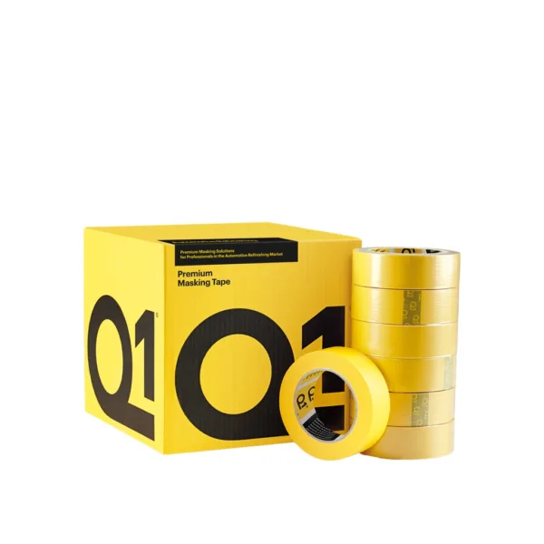 Q1 Premium Masking Tape Yellow 24mmx50m - taśma maskująca