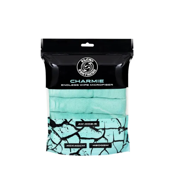 Blend Brothers CHARMIE 5-Pack Microfiber Turquoise 40x40cm - zestaw 5 sztuk mikrofibr