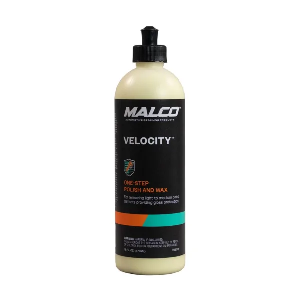 Malco Velocity One-Step Polish and Wax 473ml - pasta all in one