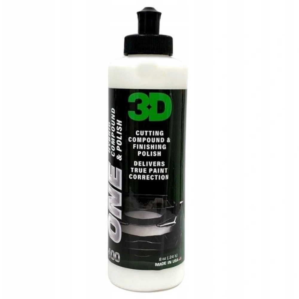 3done237_big 3D One Hybrid 237ml - pasta polerska do jednoetapowej korekty lakieru