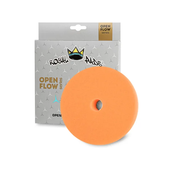 Royal Pads OF One Step 80mm Orange - otwarto-komórkowy pad polerski