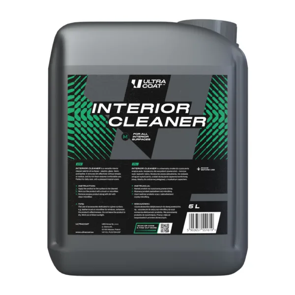 Ultracoat Interior Cleaner 5L - środek do czyszczenia wnętrza