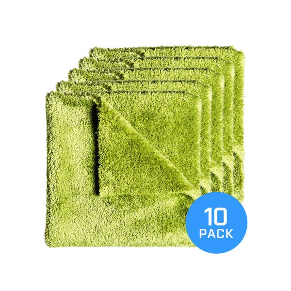 FX Protect Mikrofibra Grassy Green Boa 40x40 10pc - mikrofibra bezkrawędziowa
