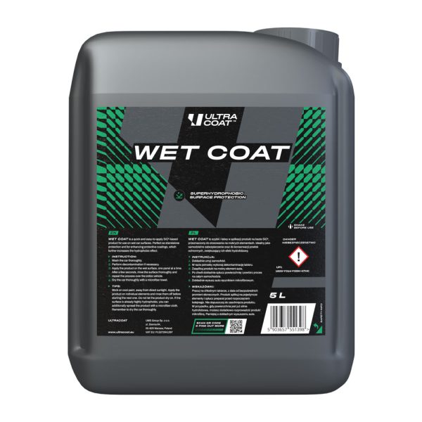 Ultracoat Wet Coat 5L - powłoka ochronna do stosowania na mokry lakier