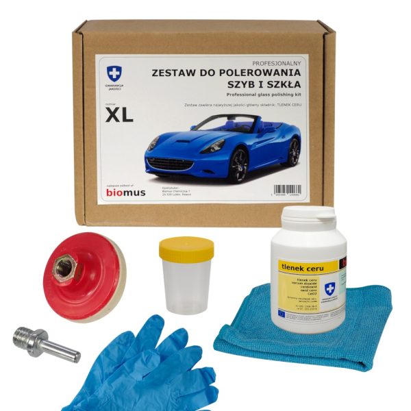 Zestaw Polerski z Tlenkiem Ceru XL